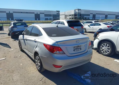 2013 Hyundai Accent Gls из США, поврежденный, VIN KMHCT4AE8DU535206
